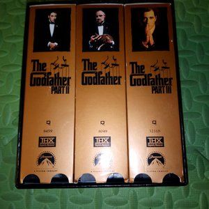 The Godfather Collection (VHS 6-Tape Set) Part I 2 3 25th Anniversary